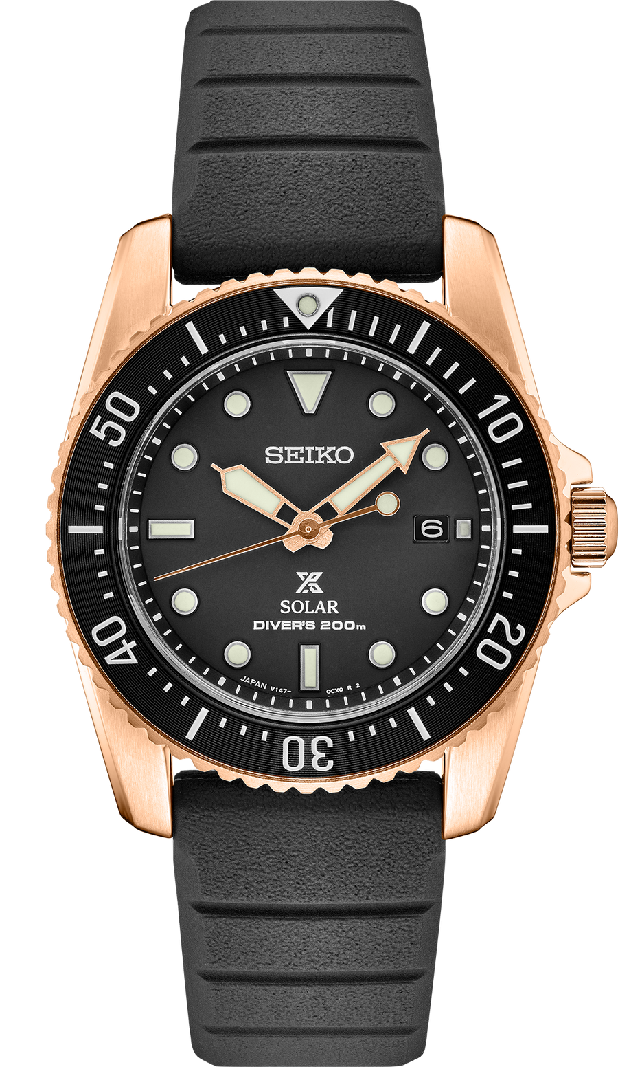Seiko Prospex Solar Diver Black Dial SNE586