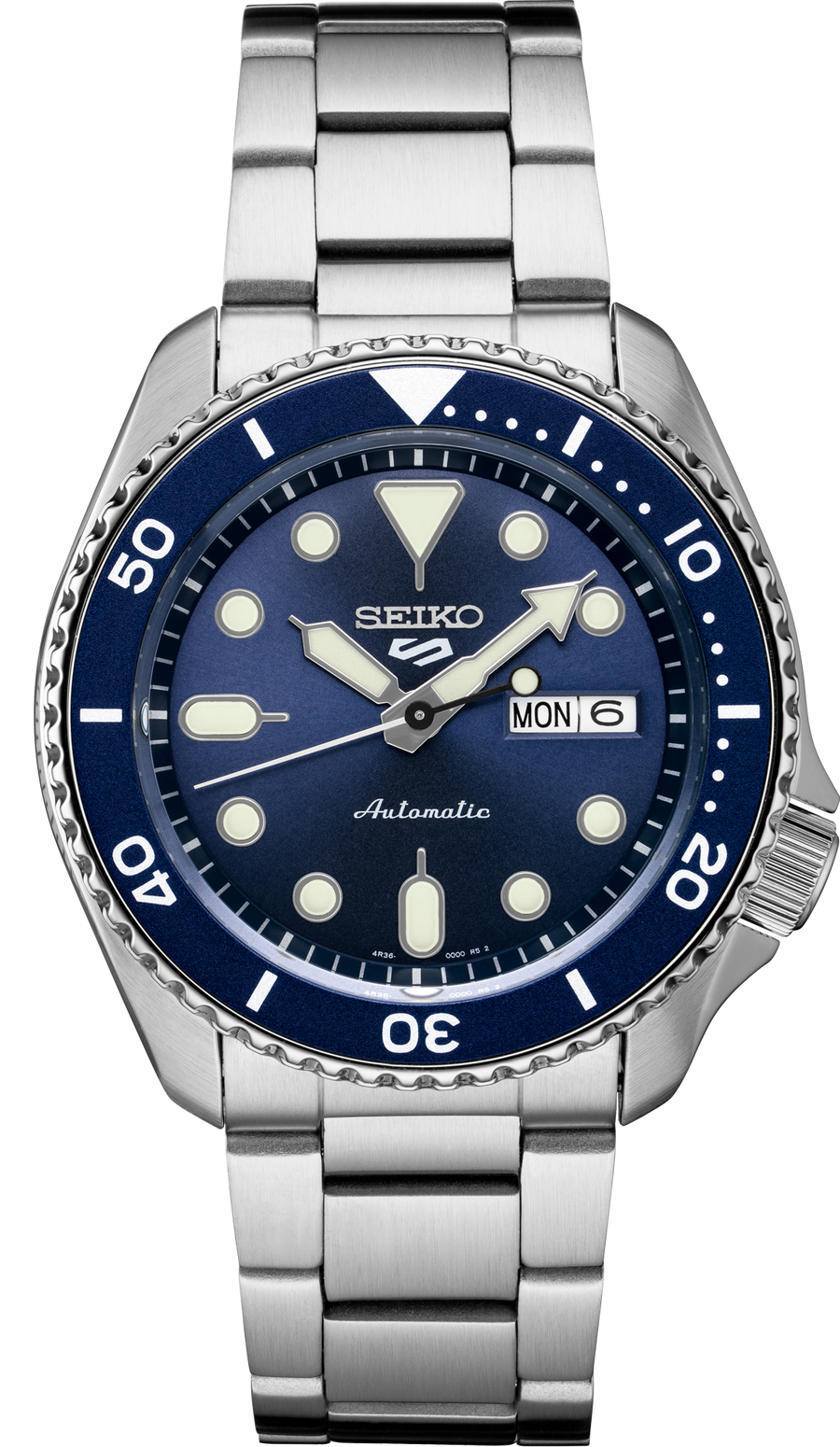 Seiko 5 Sports Blue Sunray Dial