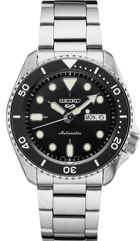Seiko 5 Sports Black Dial