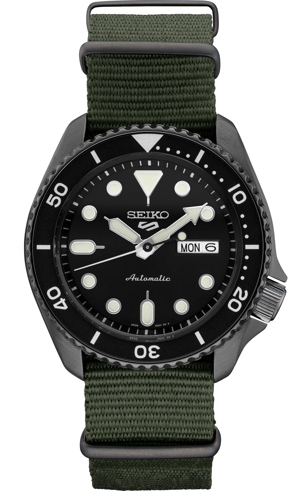 Seiko 5 Sports Black Dial