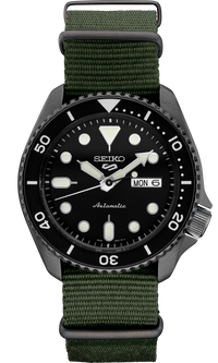 Seiko 5 Sports Black Dial
