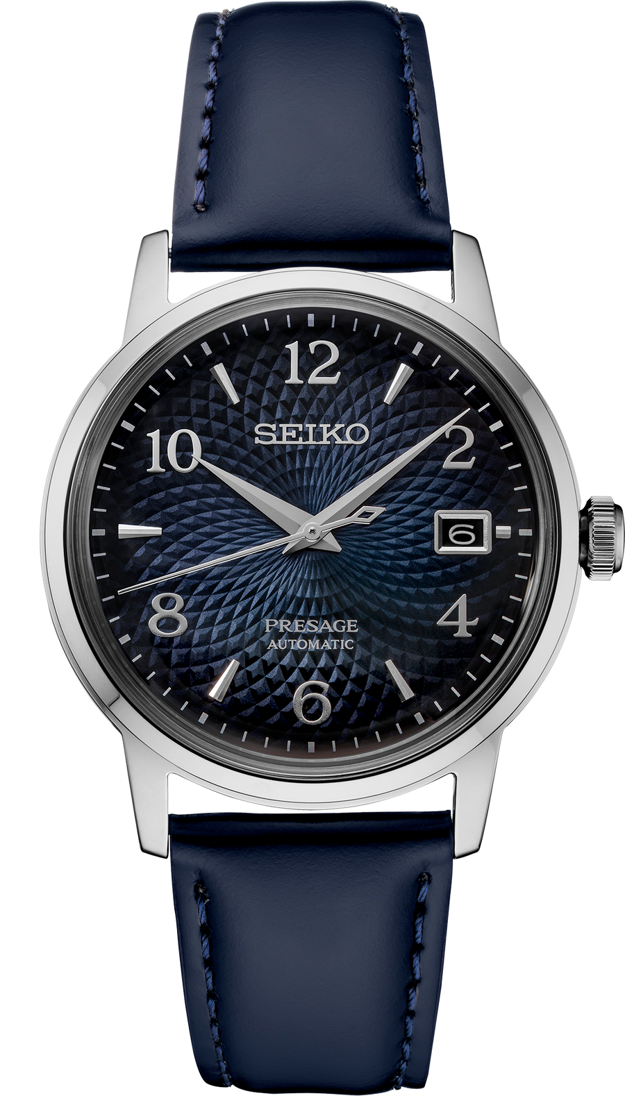Seiko Presage Cocktail Time deep Blue Textured Dial