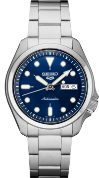Seiko 5 Sports Men's Watch Silver-tone 44.6mm Stainless Steel