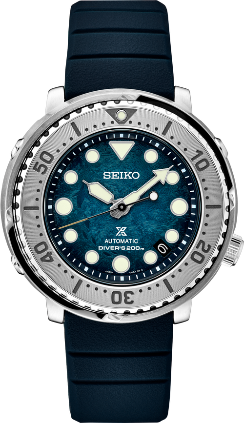 Seiko Prospex Save the Ocean Special Edition Gradiant Blue/Green Textured Dial