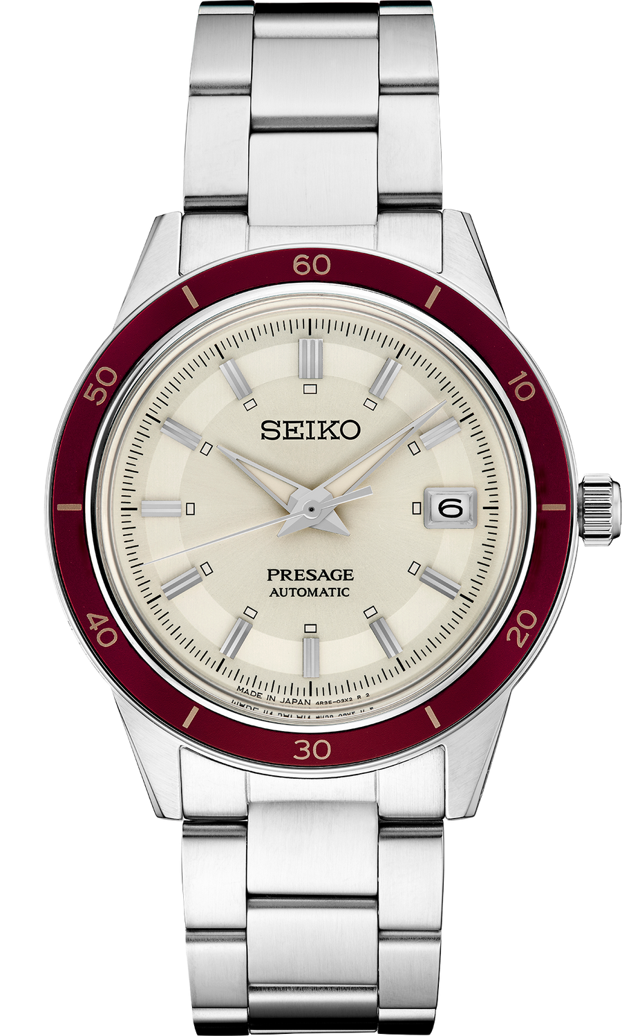 Seiko Presage Style'60s Collection Beige Sunray Dial