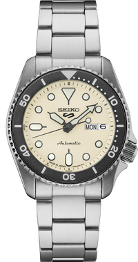 Seiko 5 Sports SKX Mid-Size Beige Sunray Dial