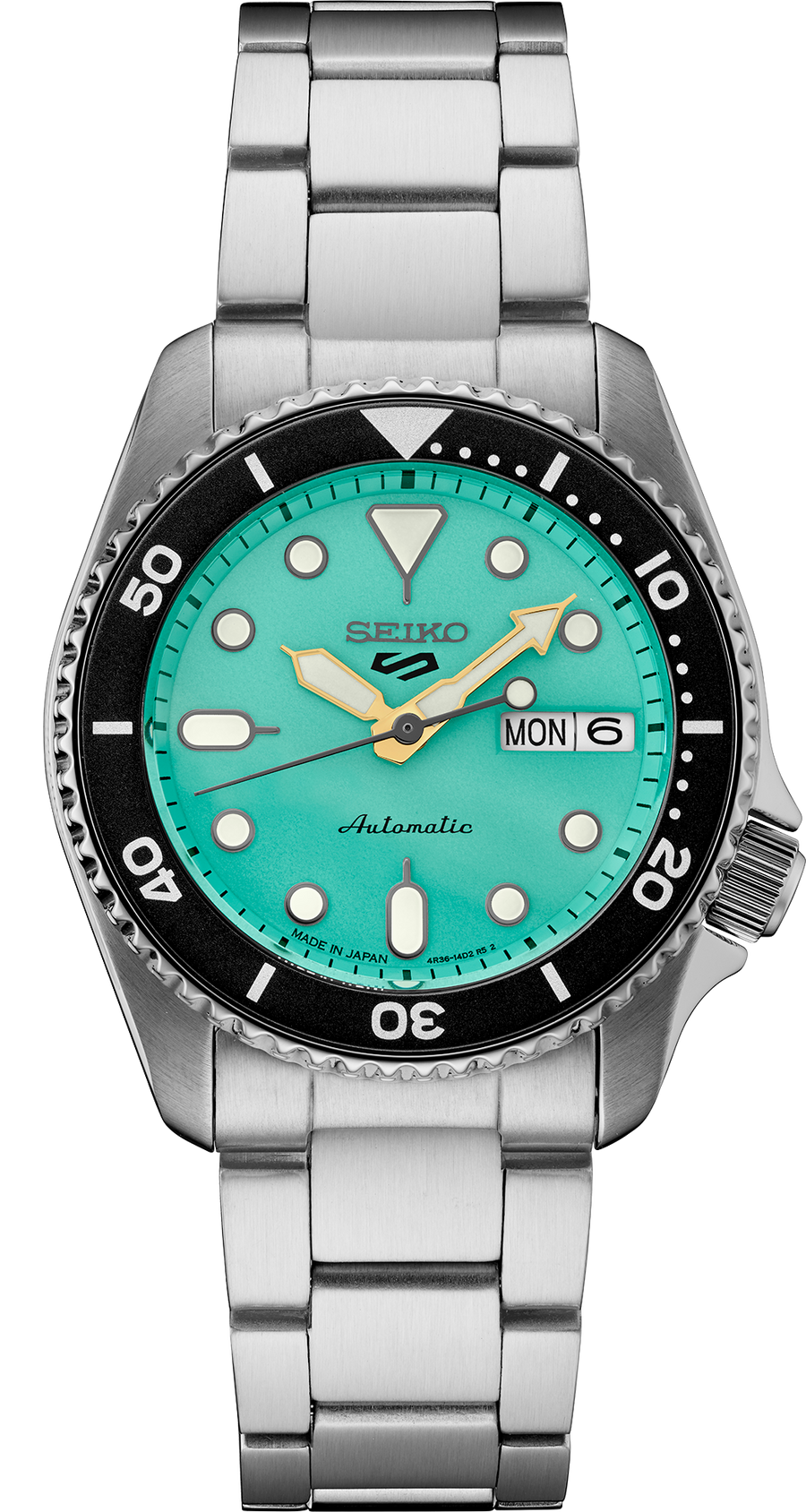 Seiko 5 Sports SKX Mid-Size Vibrant Green Dial