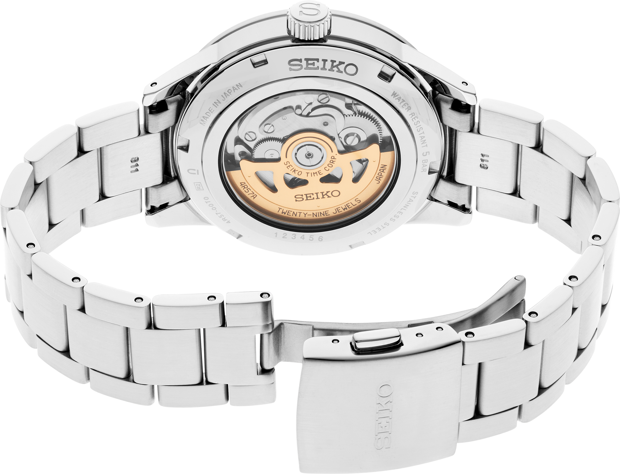 Seiko Presage Style 60s Collection Dk Grey Dial Speidel