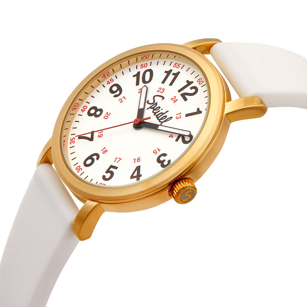 The Original Scrub Watch™ for Medical Professionals & Students with Gold Case