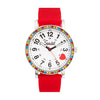 Brilliance Line Watch with Multi Color Crystalized Case