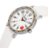 Brilliance Line Watch with Multi Color Crystalized Case