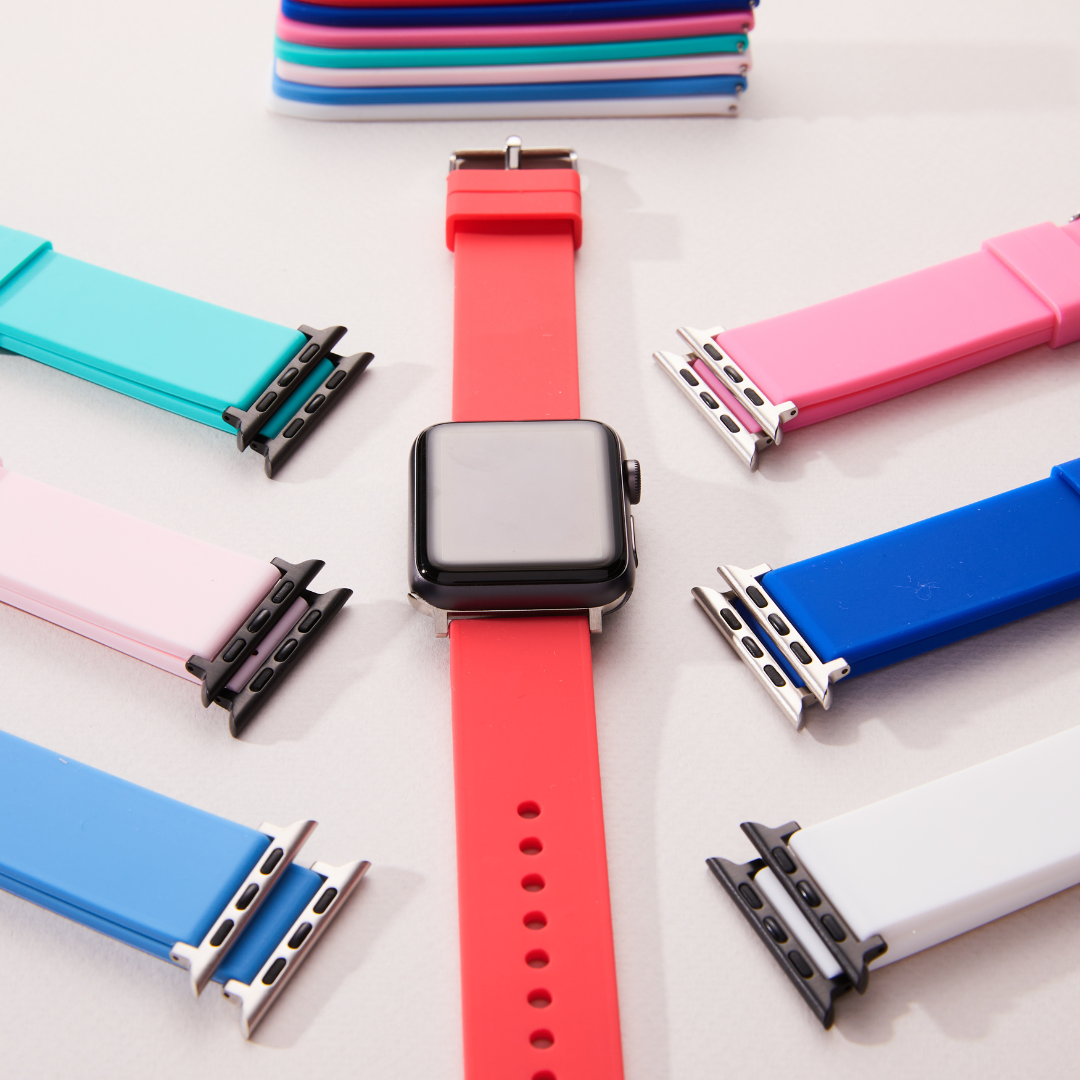 Silicone Replacement Watchband Compatible For The Apple Watch®