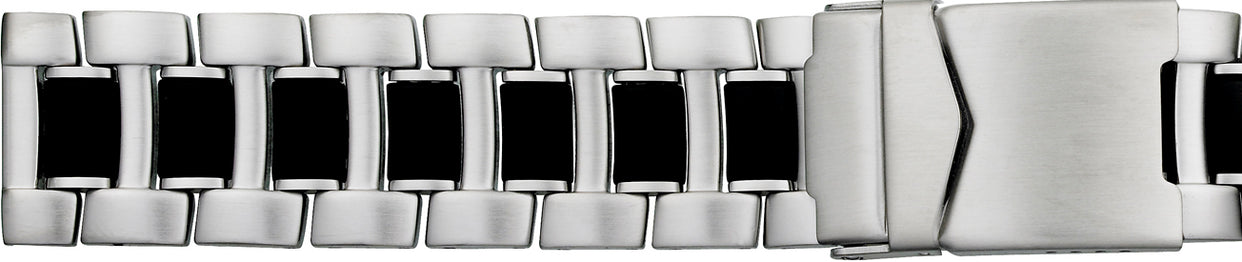 Stainless and Black