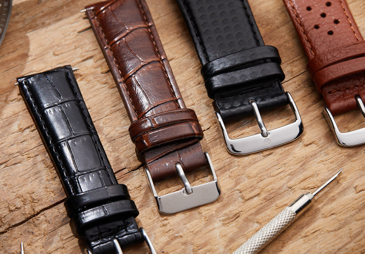 Original Vintage Highley Genuine Leather Watch Strap - Light Brown |  WatchGecko