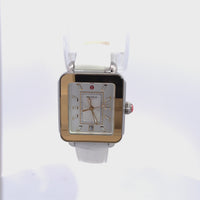MICHELE Watches Deco Sport Two-Tone Watch (36mm)