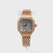 MICHELE Watches Meggie 18k Gold-Plated Diamond Dial Watch (29mm)