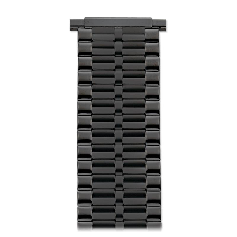 Black & Gold Stainless Steel Watch Band (Galaxy Watch Band)