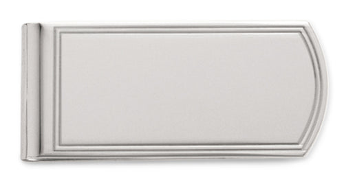 Sterling Silver Money Clip w/ Double Line Border