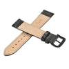 Mens Carbon Fiber Leather Watchband