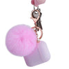 Fashion Case Protector With Decorative Pom Pom Fur Ball Compatible For Use With Apple AirPods®