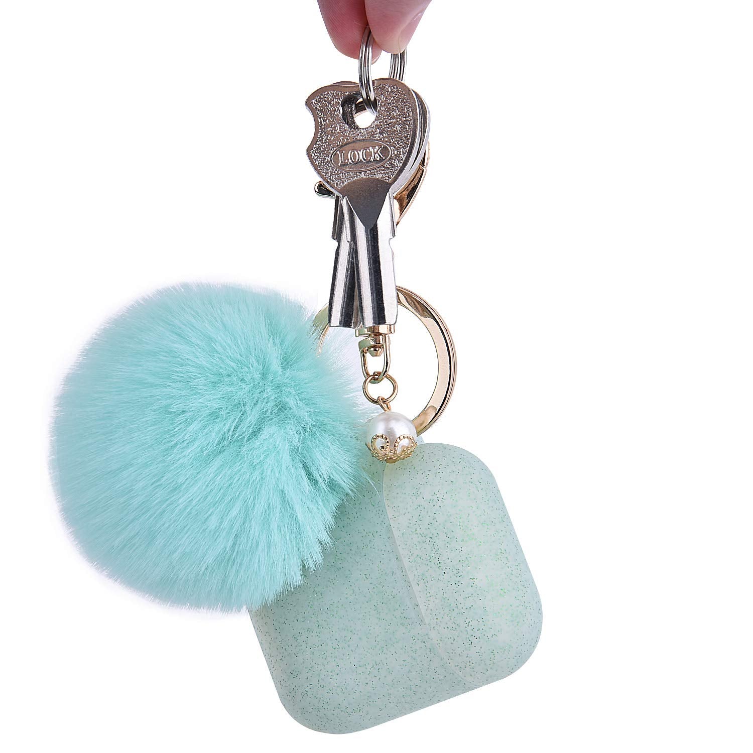 Fashion Case Protector With Decorative Pom Pom Fur Ball Compatible For Use With Apple AirPods®