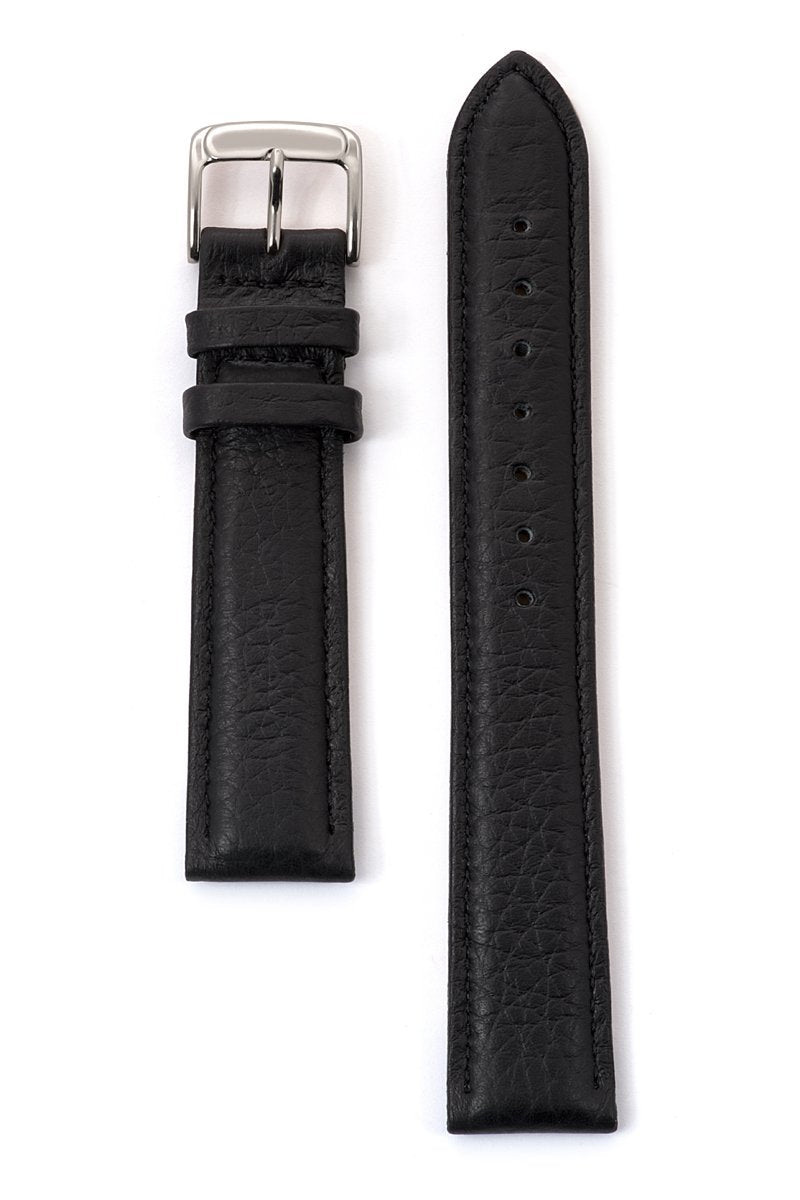 Leather Watch Band for Men, Cowhide Stitched Leather Watch Strap | Speidel