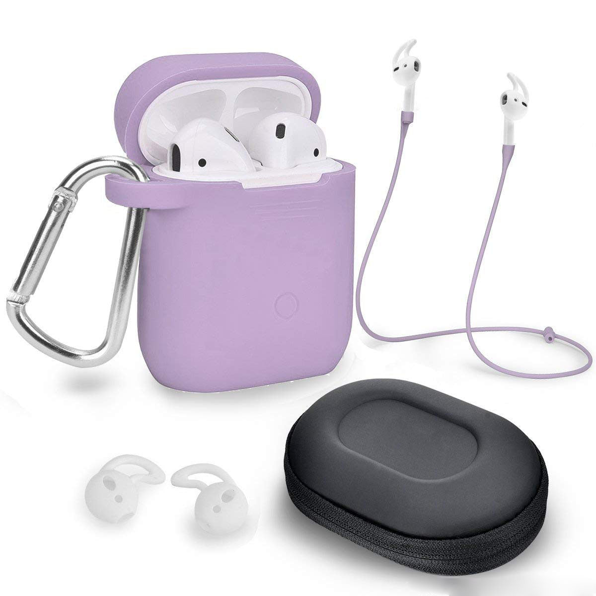 HOT Apple Headphones Pastel Purple Airpods Apple Airpods