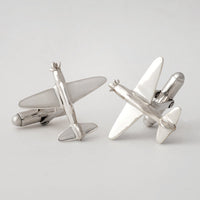 Sterling Silver Airplane Cuff Links