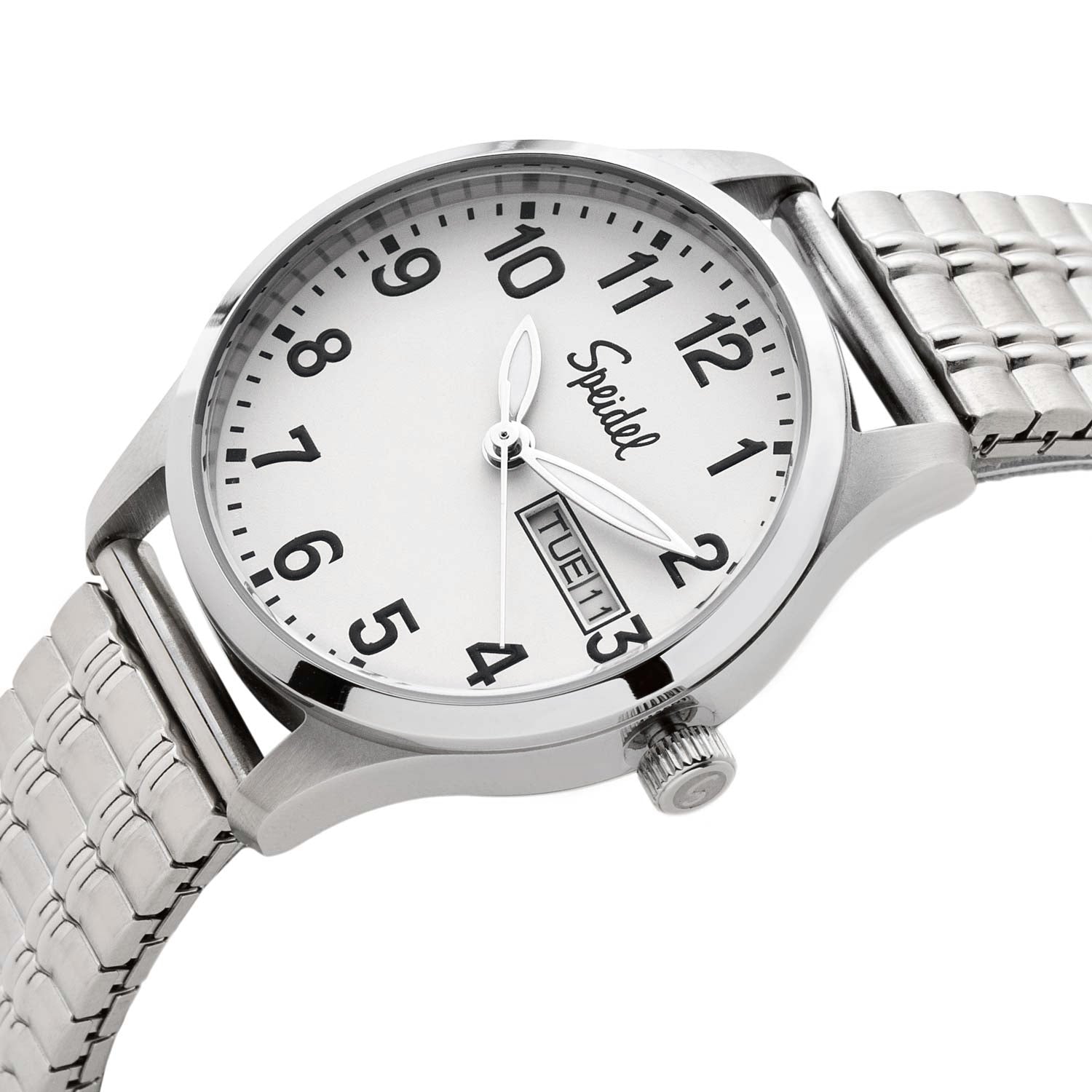 Women's Watch With Twist-O-Flex Watch, Gold And Silver Tone