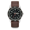 Men's Leather Diver Watch