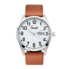 Men's Essential Watch with Leather Band