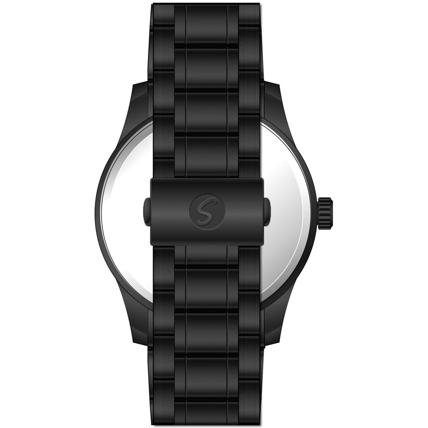 Mens Essential Easy to Read Watch | Speidel Dual Tone Black