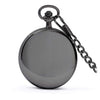 Classic Brushed Satin Pocket Watch Collection with Day & Date Sub-Dials