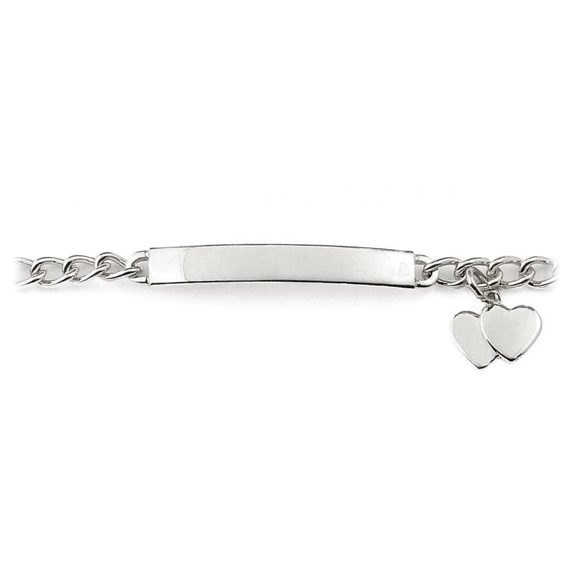 My First ID Bracelet For Children, Kids' ID With Heart Charm | Speidel