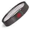 Stainless Steel Medilog™ ID Bracelet with Compartment Plaque & Expansion Band