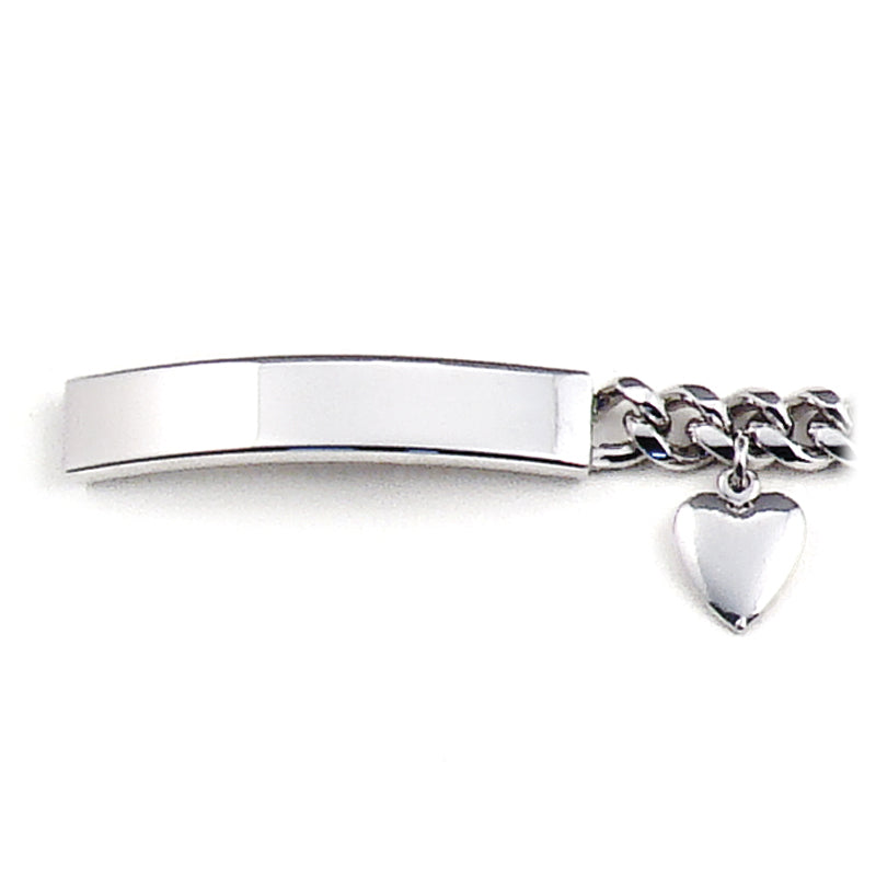 Bracelets For Girls Stainless Steel Heart Charm Bracelets For Women Bracelet  Jewelry Gifts For Girls Silver