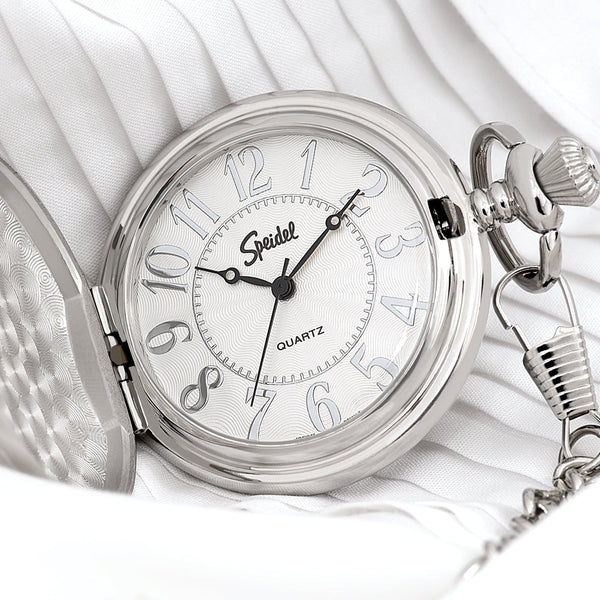 Speidel Classic Smooth Pocket Watch with 14