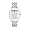 MICHELE Watches Deco Stainless Diamond Watch (33mm)