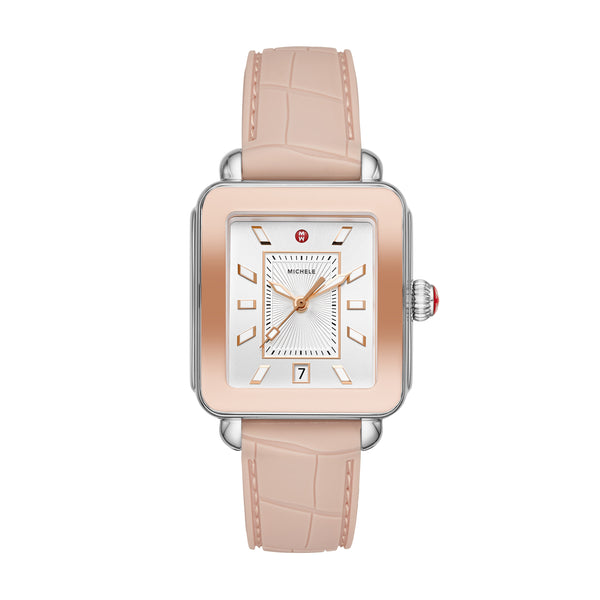 MICHELE Watches Deco Sport Two-Tone Watch (36mm)