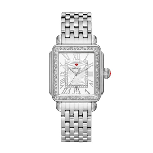 MICHELE Watches Deco Madison Diamond Dial Watch (31mm)