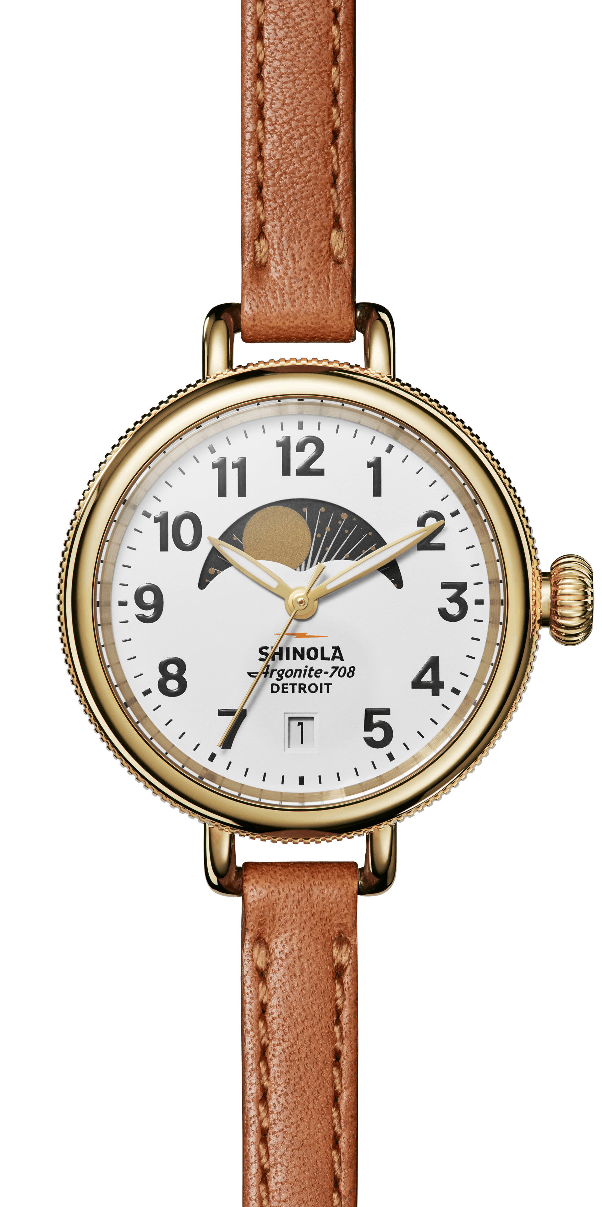 Shinola Birdy Moon Phase Watch (34mm) - Speidel