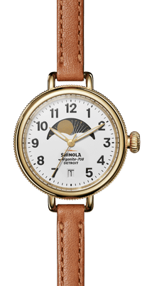Shinola Birdy Moon Phase Watch (34mm)