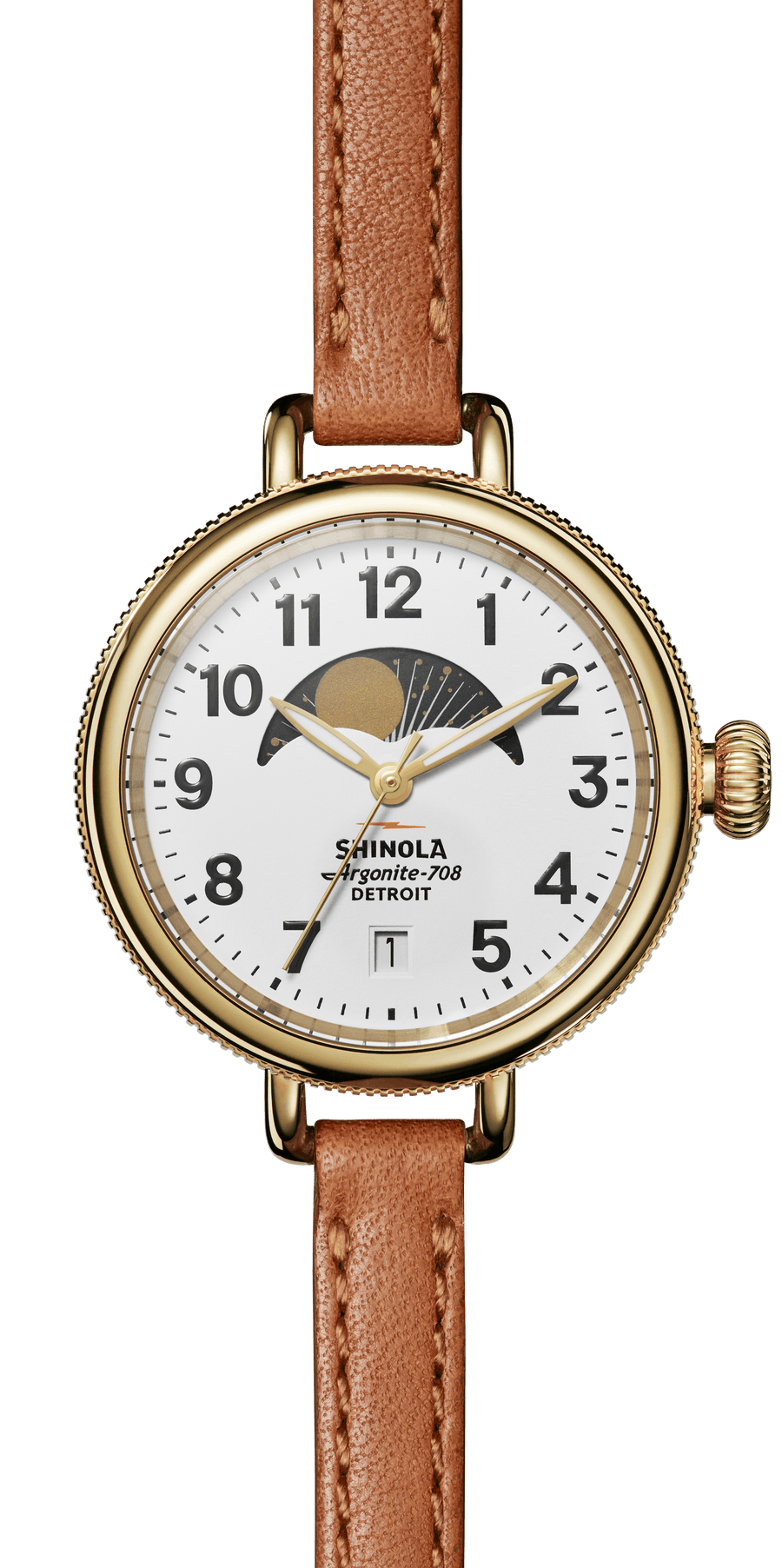 Shinola Birdy Moon Phase Watch (34mm)