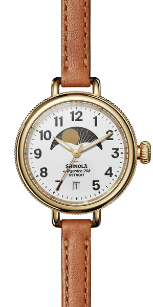 Shinola men's sales moon phase watch