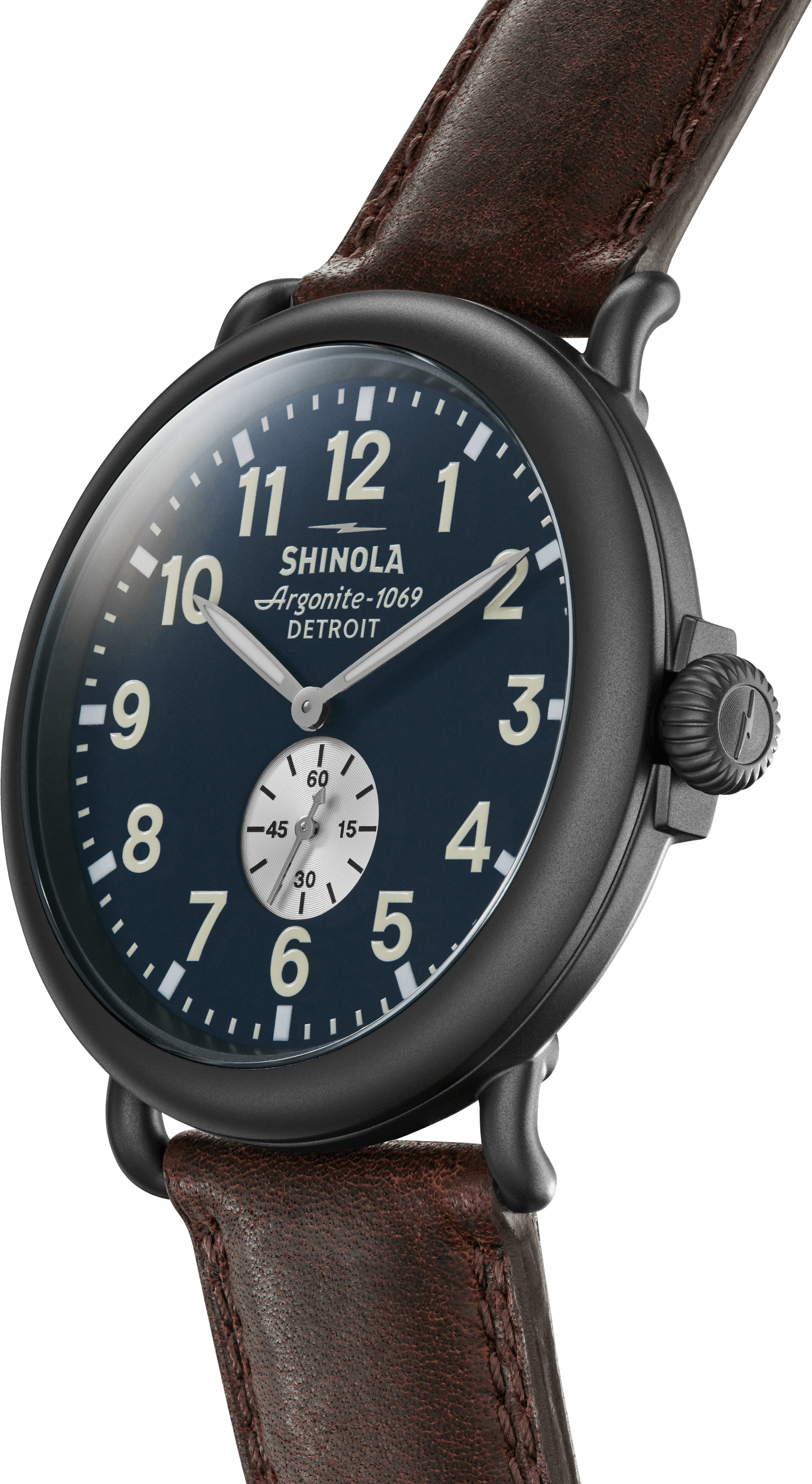 Shinola runwell hotsell 47mm black