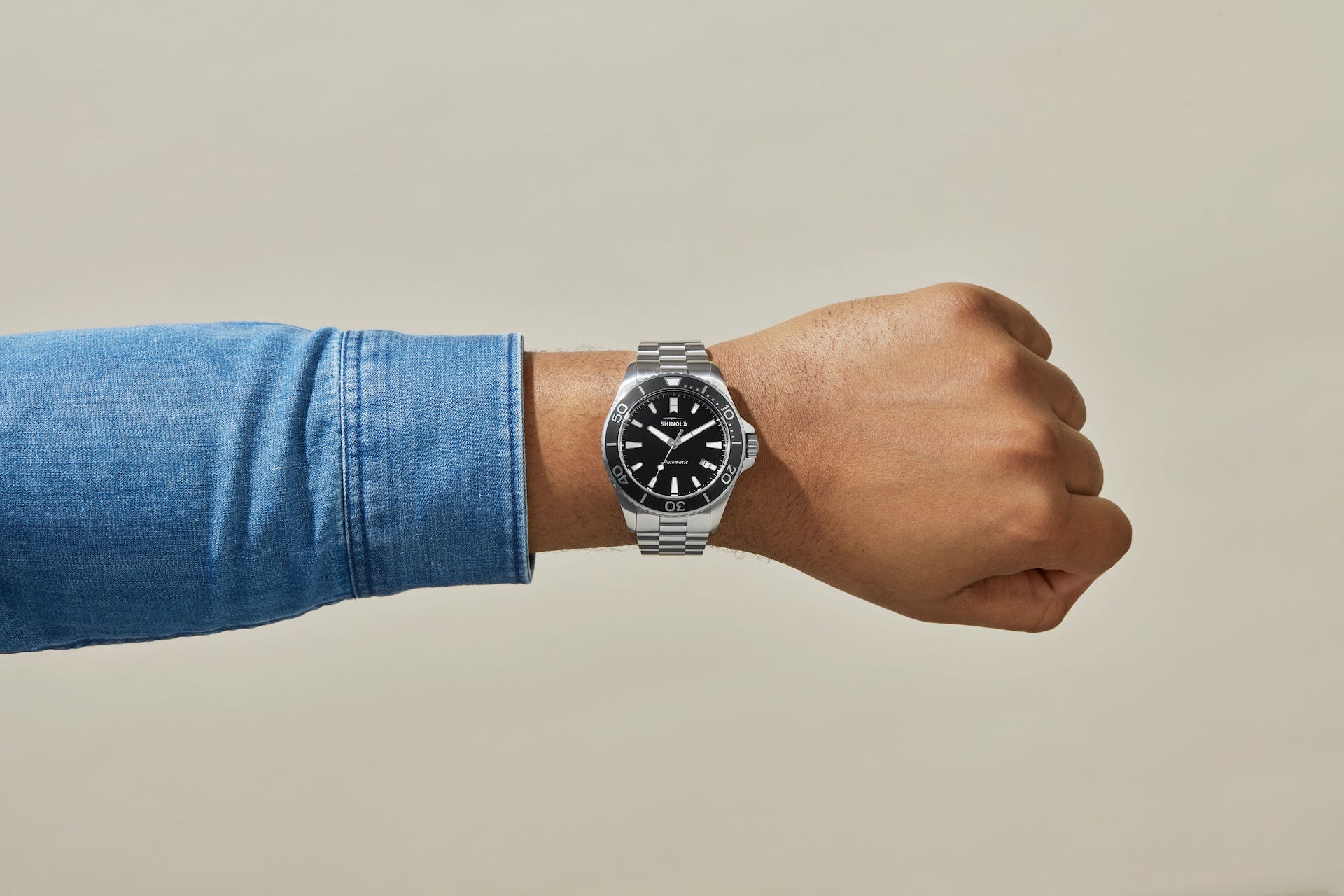 Shinola Lake Superior Monster Automatic Watch 43mm Speidel