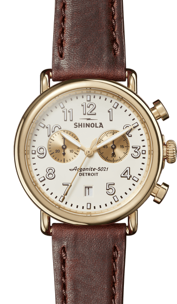 Shinola Runwell Chronograph Watch 41mm Speidel