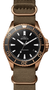 Shinola Bronze Monster Automatic Watch Gift Set (43mm)