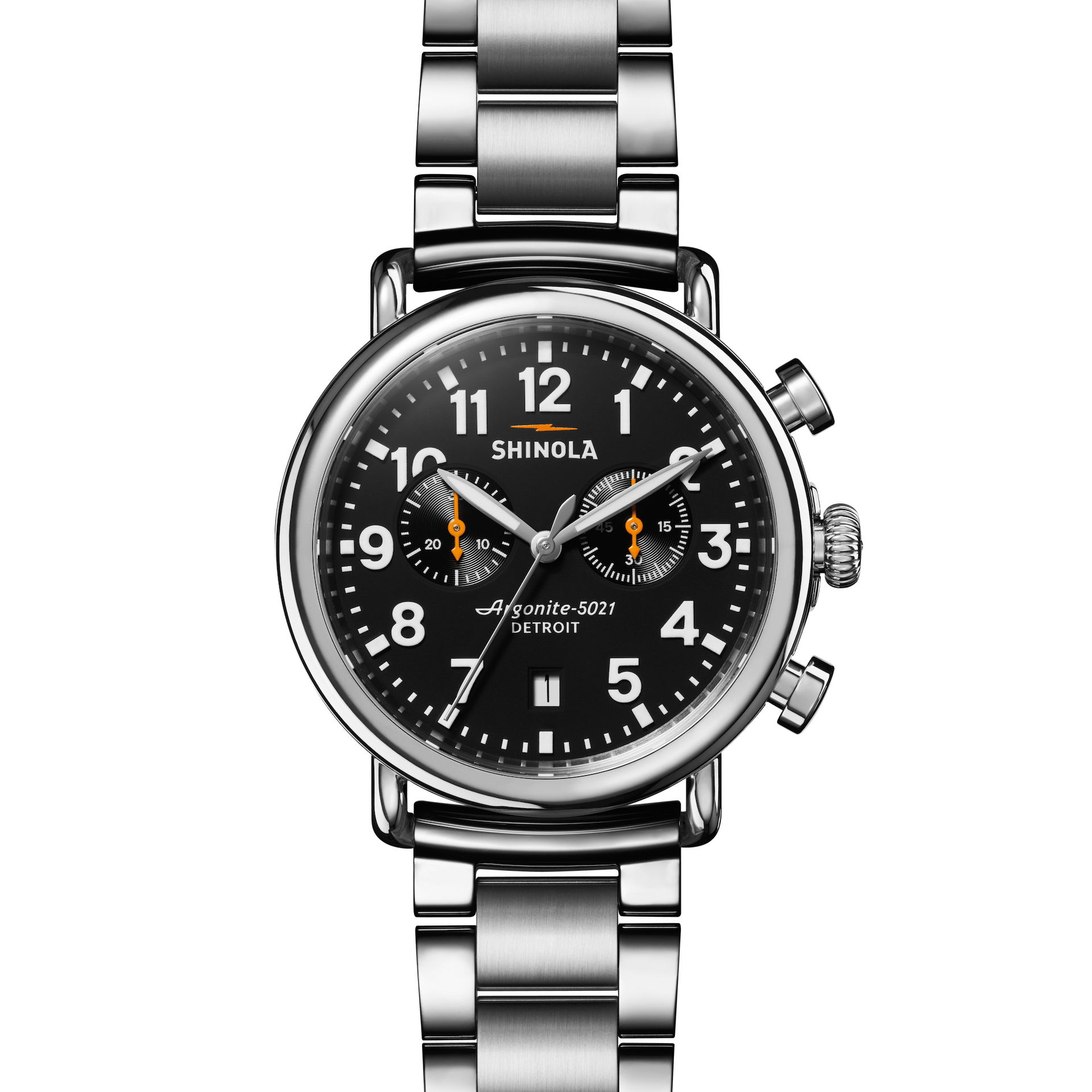 Shinola Runwell Chronograph Watch 41mm Speidel