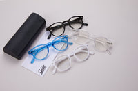 Dylan Glasses | Blue Light Blocking | Luxury Case and Cloth | Available With Or Without Magnification